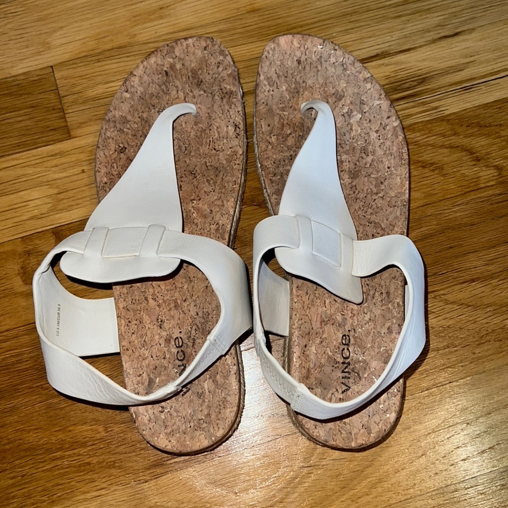 VINCE cork sandals